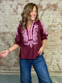 Kippi Embroidered Top