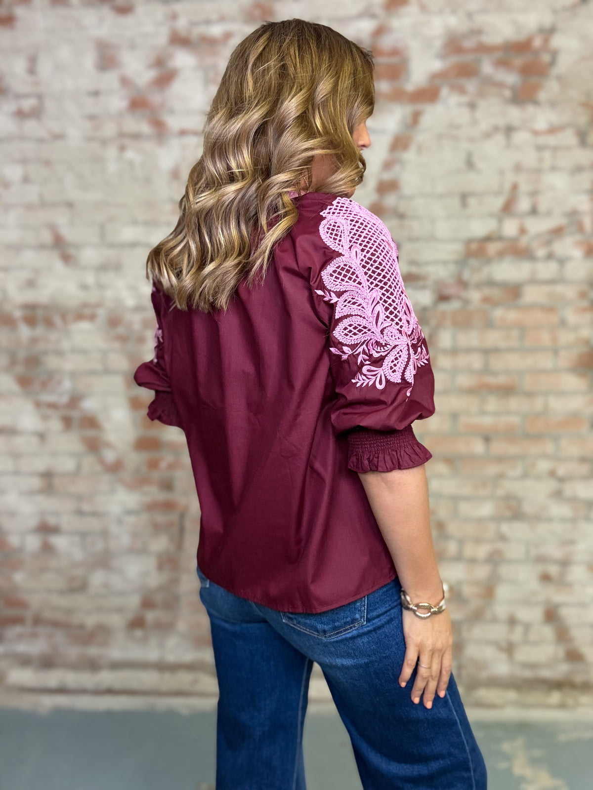 Kippi Embroidered Top