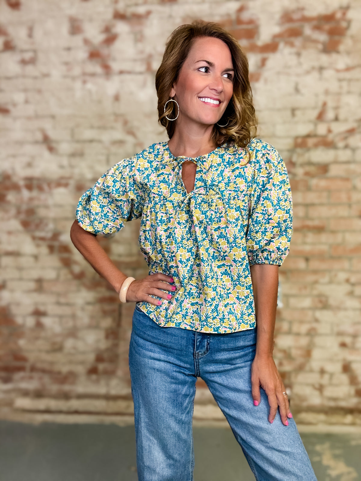 Mira Paradise Floral Top | Sunshine Tienda