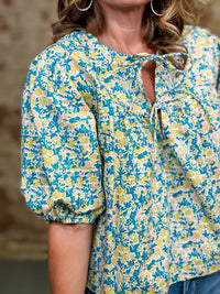 Mira Paradise Floral Top | Sunshine Tienda