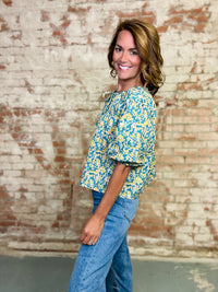 Mira Paradise Floral Top | Sunshine Tienda