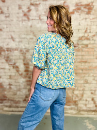 Mira Paradise Floral Top | Sunshine Tienda