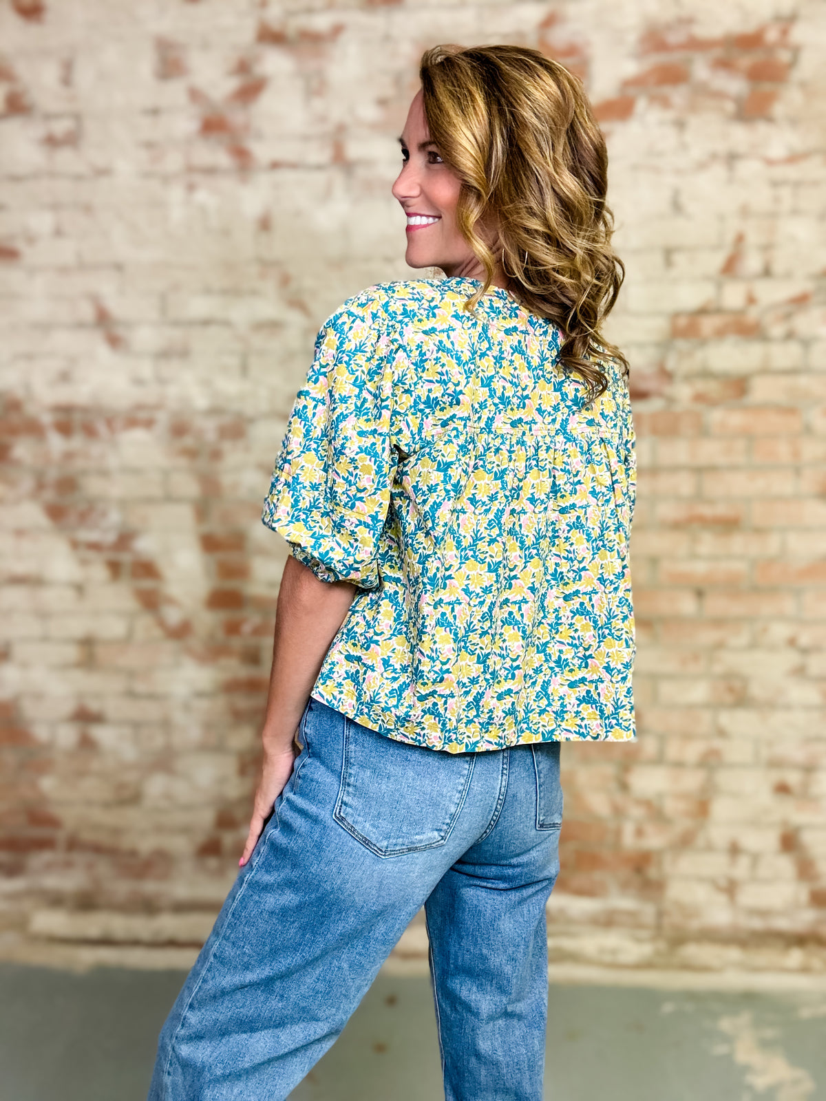 Mira Paradise Floral Top | Sunshine Tienda