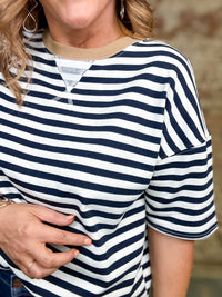 Kelsie Stripe Top