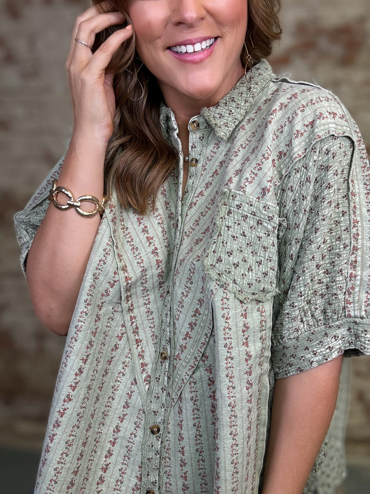 Dellia Washed Top