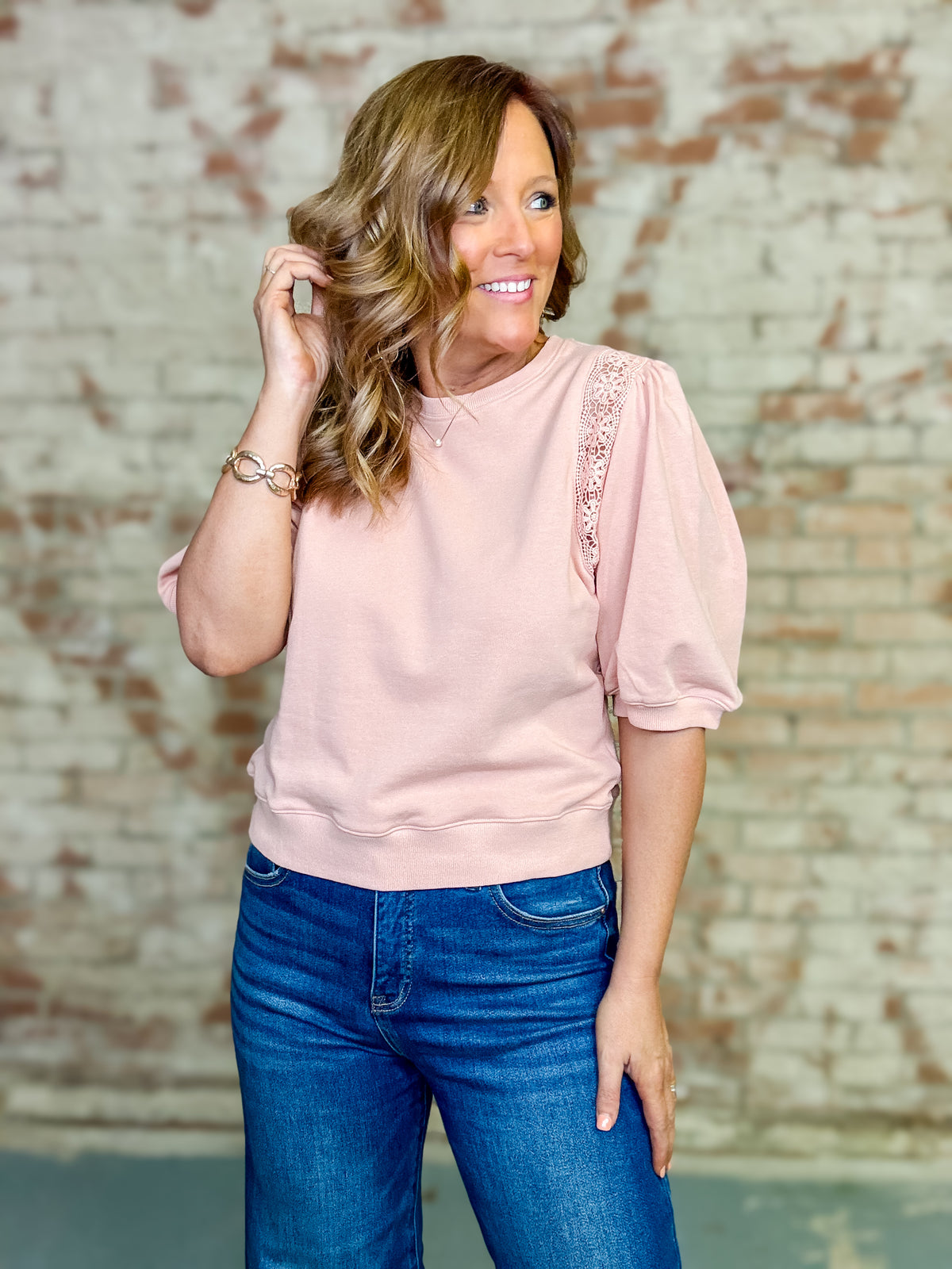 Brailey Lace Crochet Top