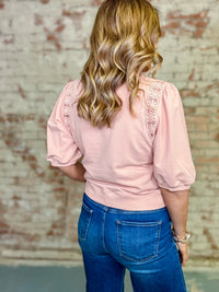Brailey Lace Crochet Top