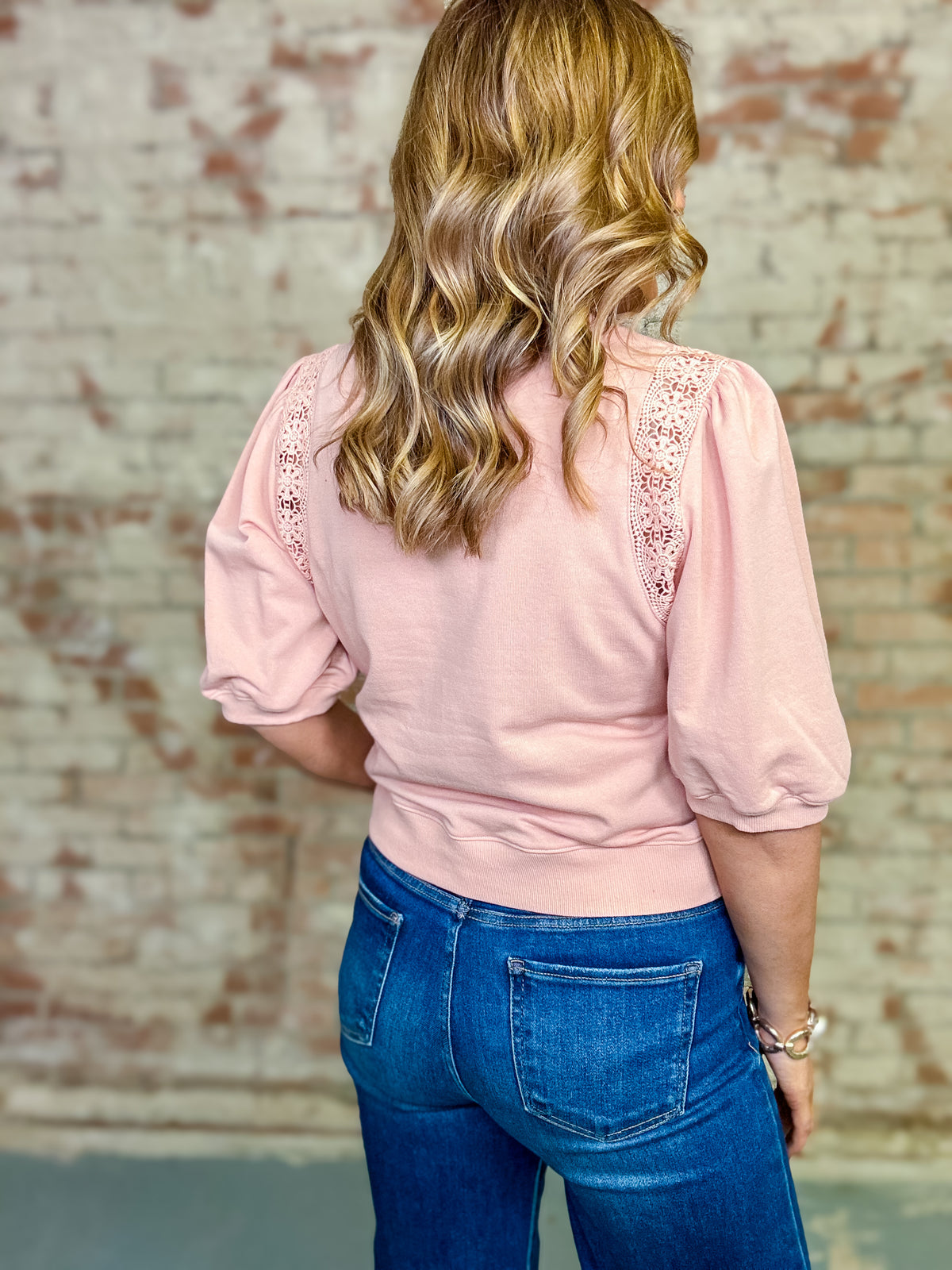 Brailey Lace Crochet Top