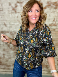 Sam Scallop Hem Top - FINAL SALE