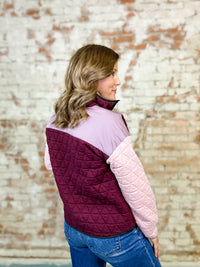Henley Color Block Pullover - FINAL SALE