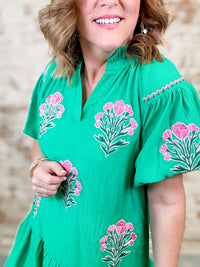 Illyanna Floral Embroidered Dress -FINAL SALE