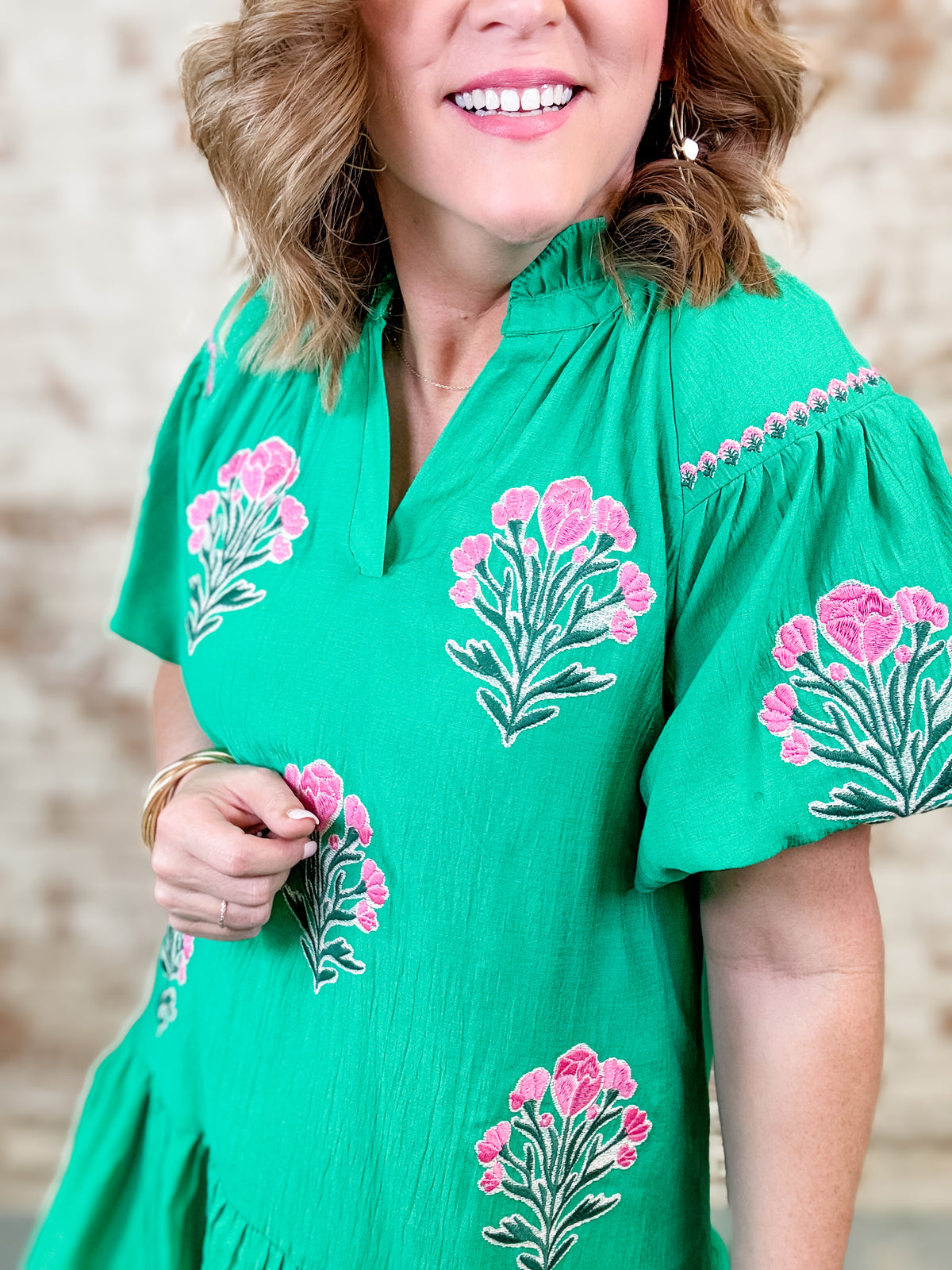 Illyanna Floral Embroidered Dress -FINAL SALE