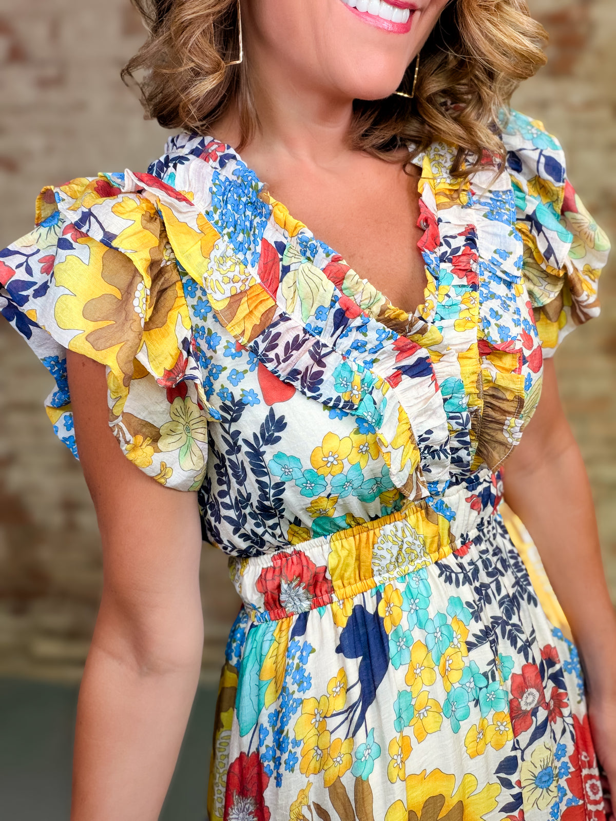 THML Ariella Floral Dress
