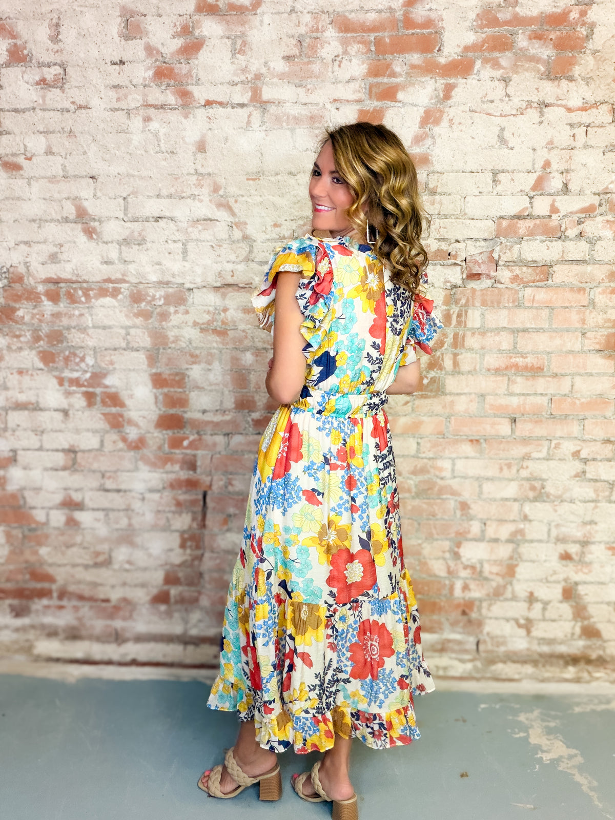 THML Ariella Floral Dress