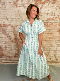 THML Tiffani Floral Print Dress