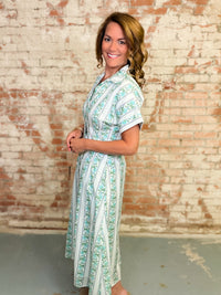 THML Tiffani Floral Print Dress