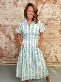 THML Tiffani Floral Print Dress