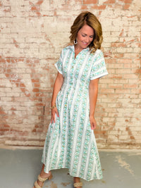 THML Tiffani Floral Print Dress