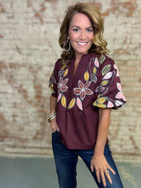 THML Dexter Embroidery Top