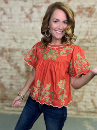 THML Lonnie Embroidery Top