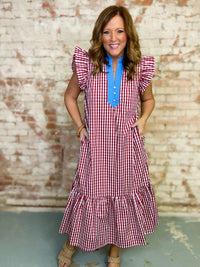 Joni Gingham Dress