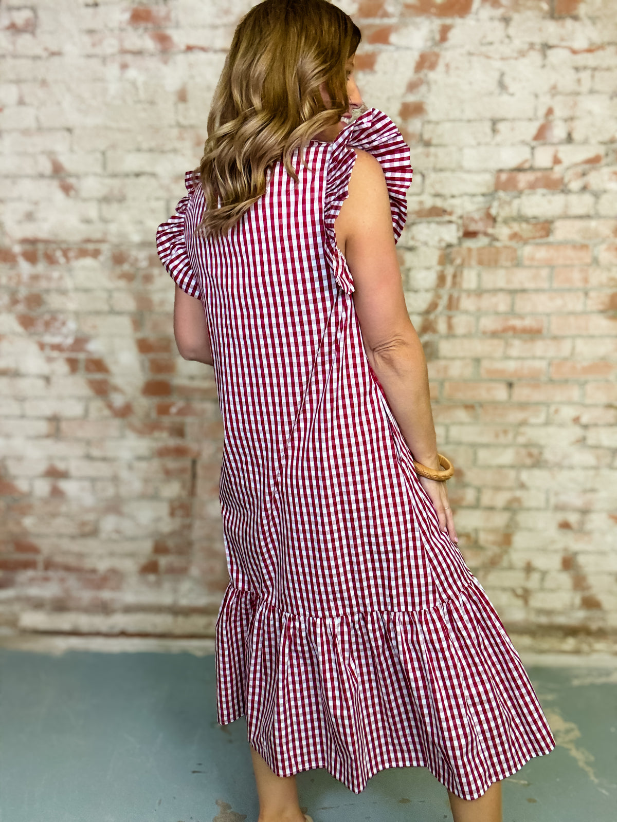 Joni Gingham Dress