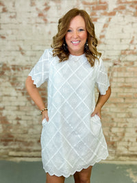 Annalise Eyelet Dress - FINAL SALE