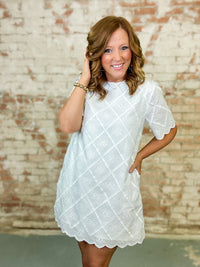 Annalise Eyelet Dress - FINAL SALE