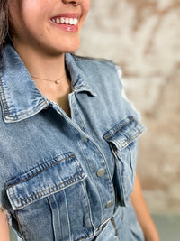 Serena Denim Jumpsuit - FINAL SALE