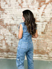 Serena Denim Jumpsuit - FINAL SALE