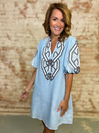 THML Danesa Embroidery Dress