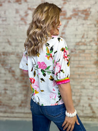 THML Edith Floral Top