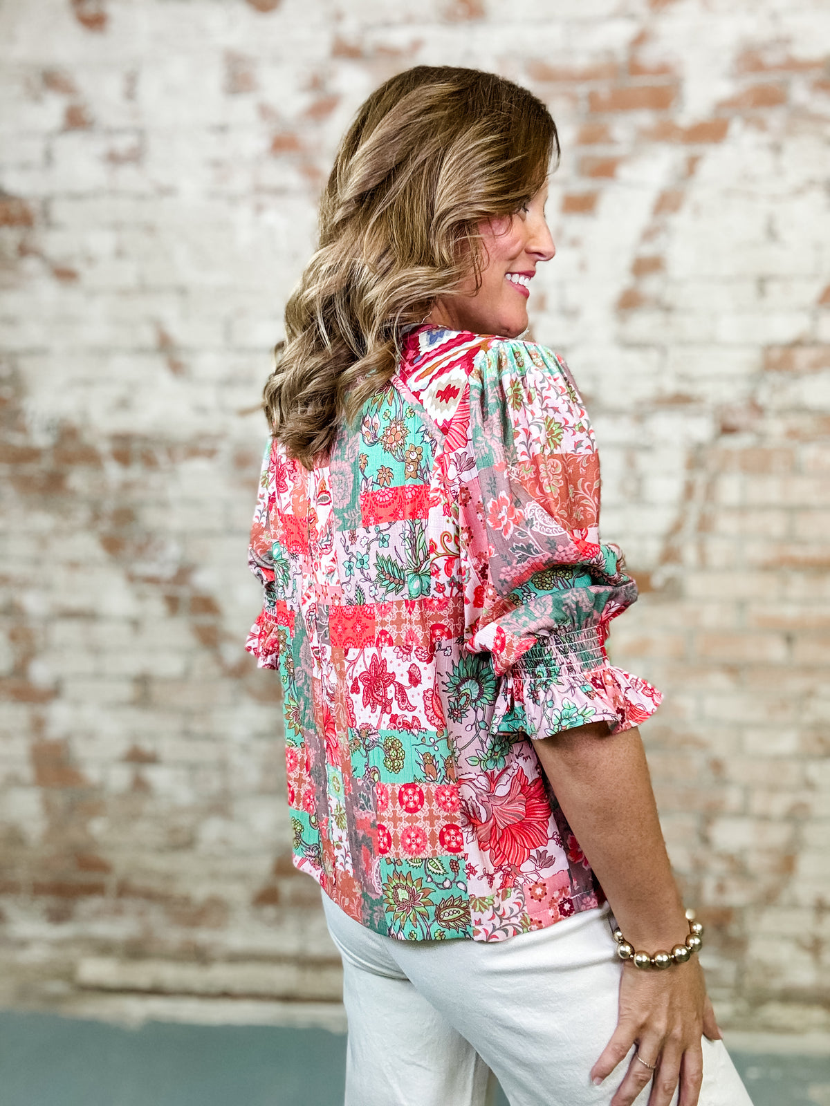 Marissa Floral Print Top - FINAL SALE