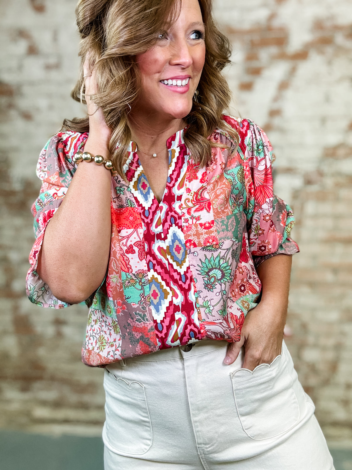 Marissa Floral Print Top - FINAL SALE