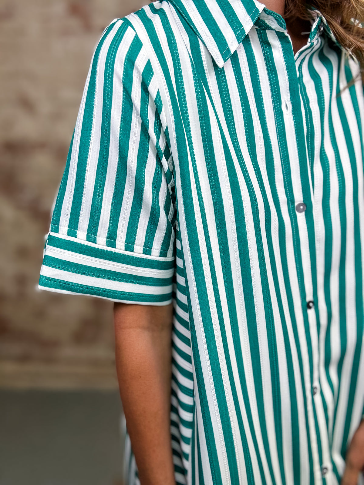 Sofia Stripe Midi Dress