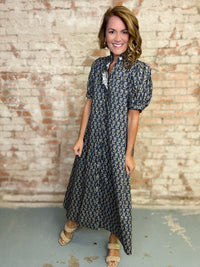 Regina Floral Midi Dress