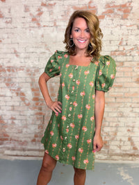 Krissie Puff Sleeve Dress