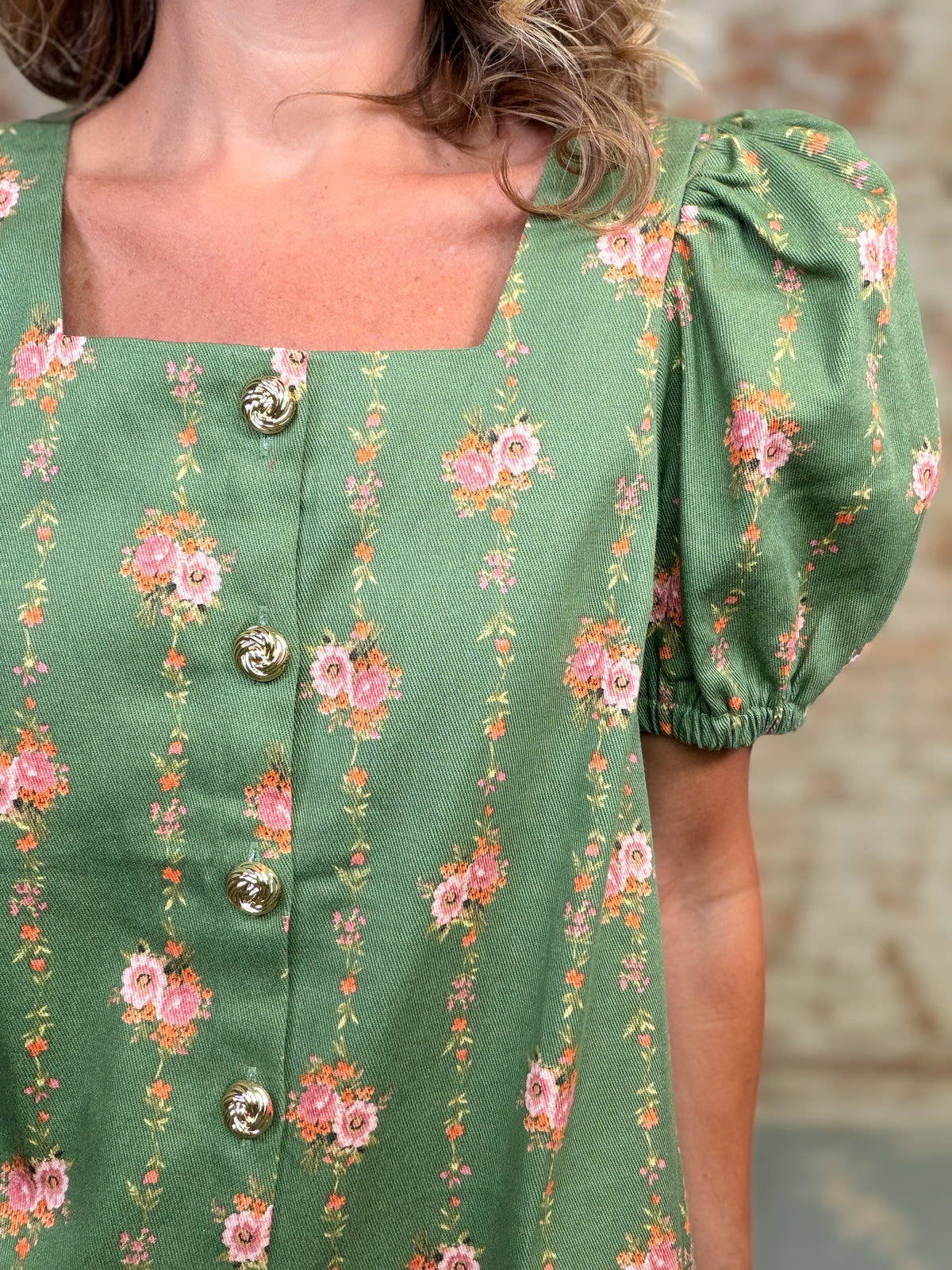 Krissie Puff Sleeve Dress