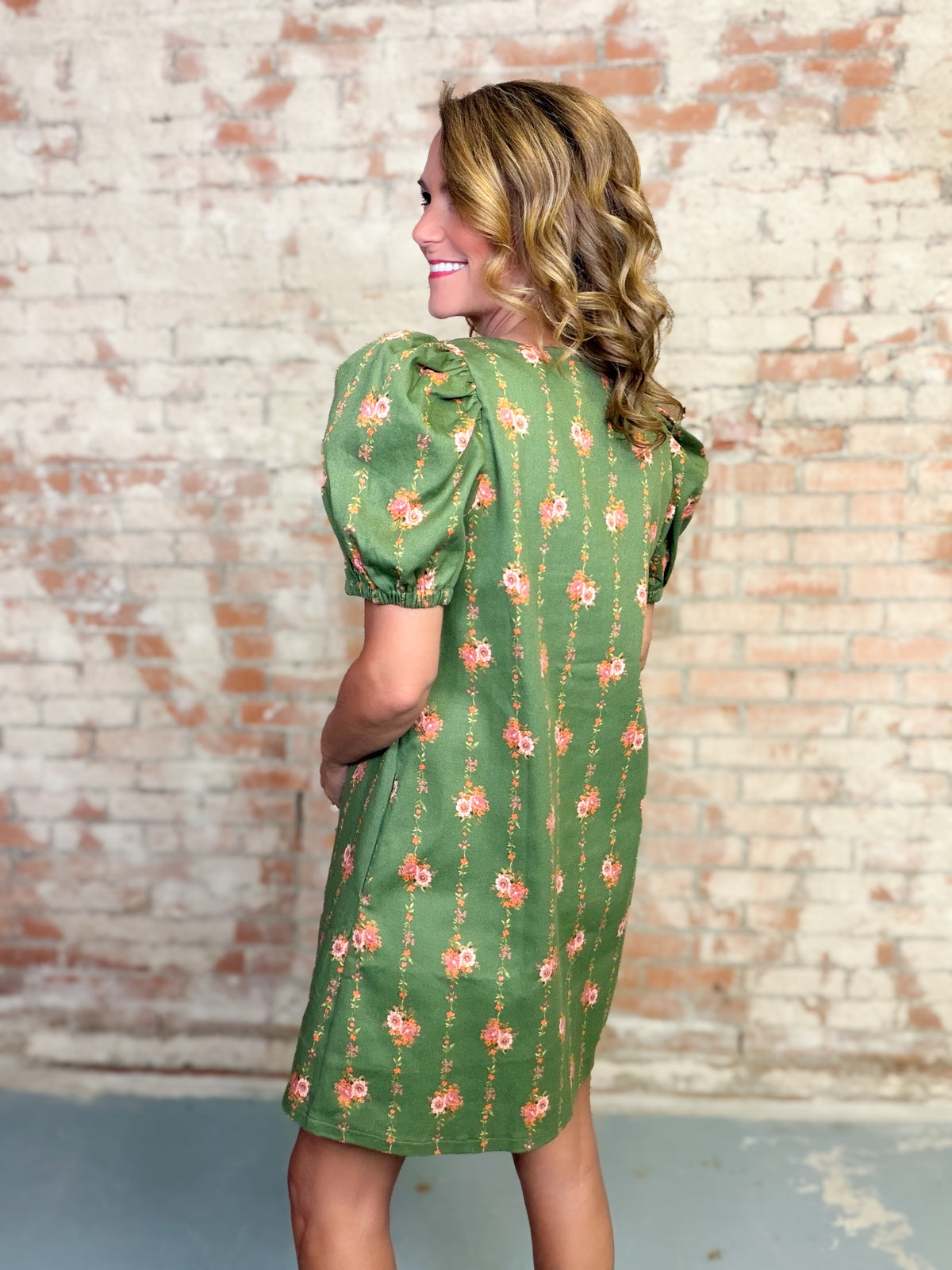 Krissie Puff Sleeve Dress