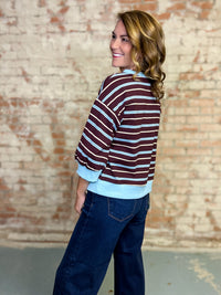 Tommy Stripe Casual Top