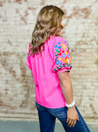 Jojo Embroidered Top