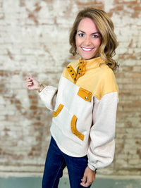 Zira Colorblock Sweatshirt - FINAL SALE