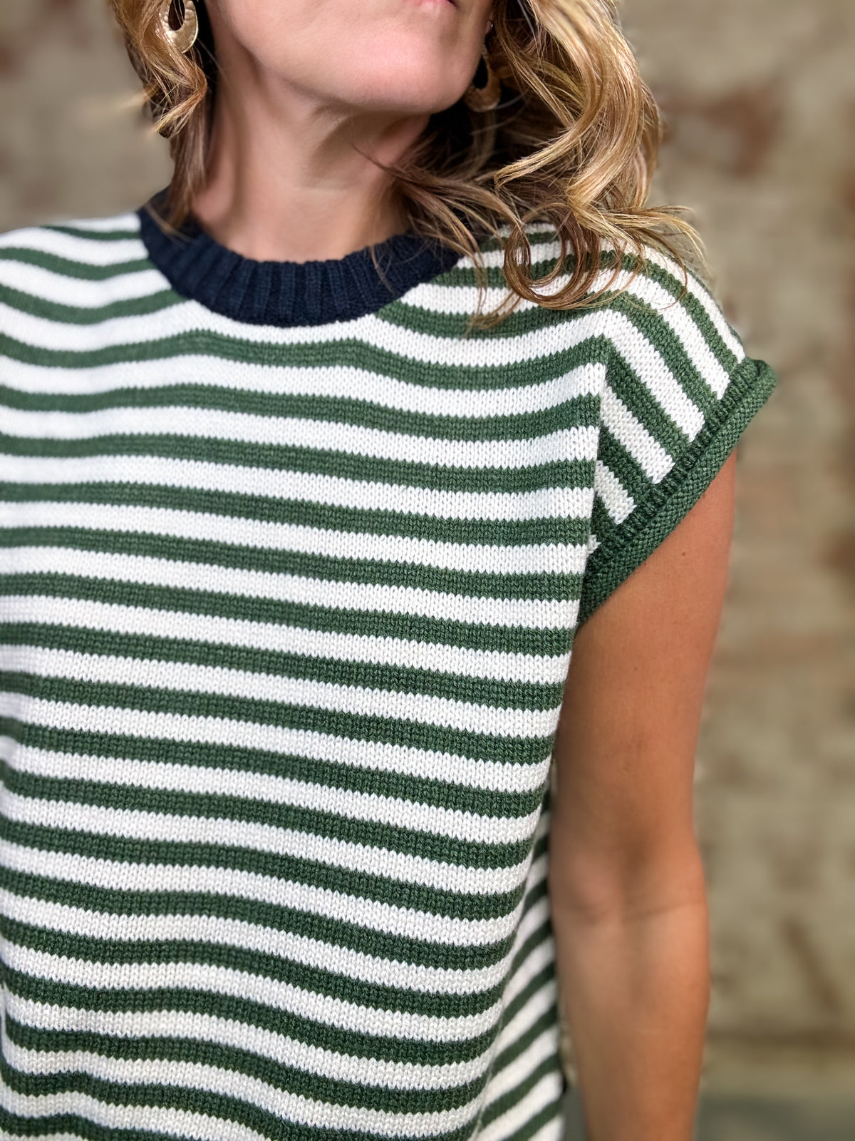Paula Stripe Knit Top