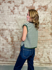 Paula Stripe Knit Top