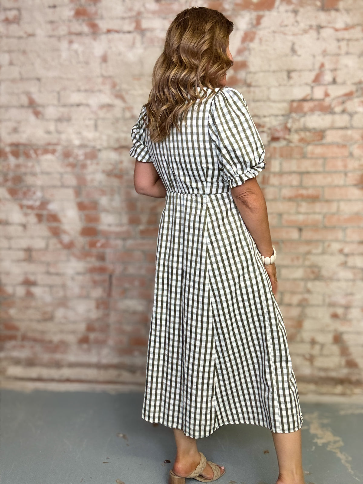 Gertrude Gingham Dress