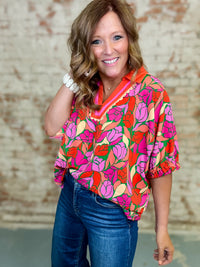 Erma Dolman Sleeve Top
