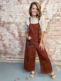 Zeke Printed Jumpsuit