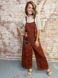 Zeke Printed Jumpsuit
