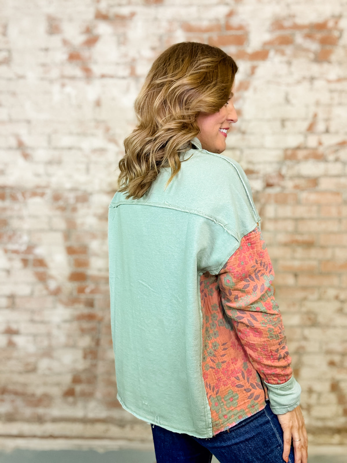 Thalia Mock Pullover - FINAL SALE