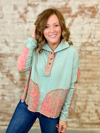 Thalia Mock Pullover - FINAL SALE